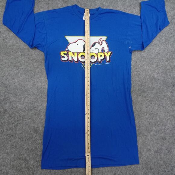 Vintage Snoopy Night Shirt Womens Large XL All‎ American Adult Loungewear - Picture 3 of 11
